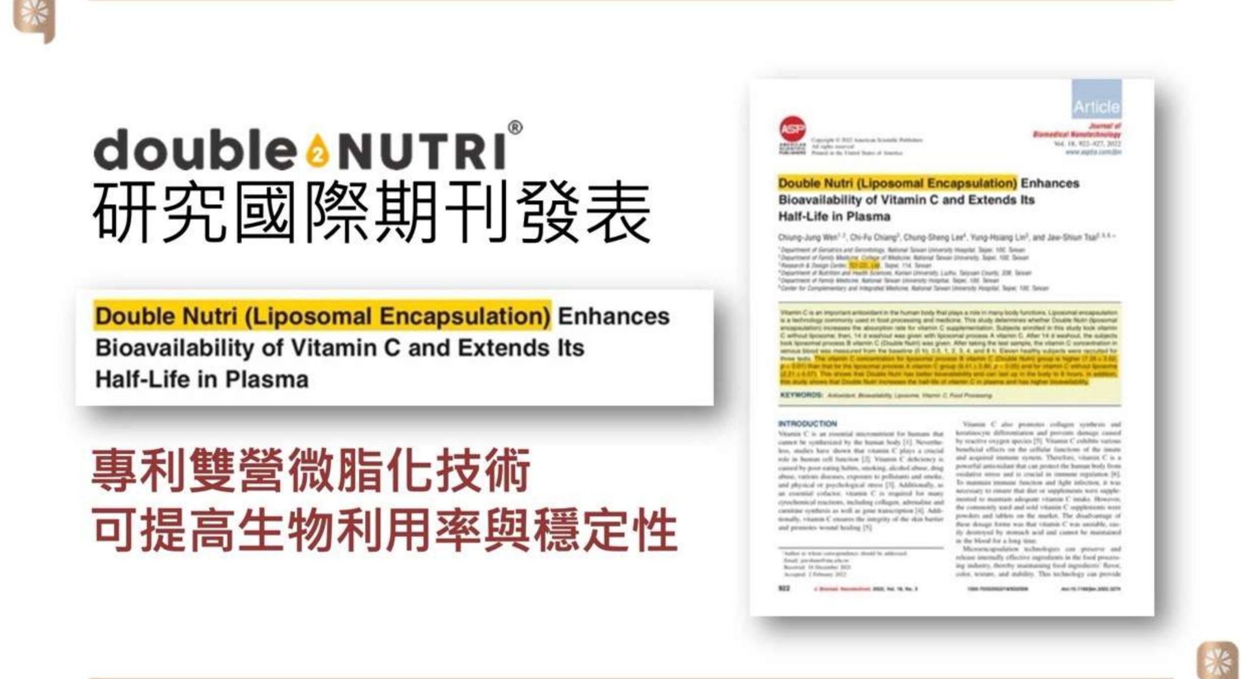 專利微脂包覆技術